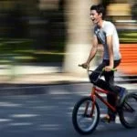 Foto bike em movimento