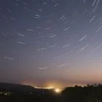 Star trails fotos do céu