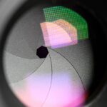 Oburador de camera fotográfica moderna