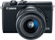 Canon Câmera EOS M100 sem espelho com lente de 15 a 45 mm