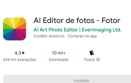 Logotipo Fotor AI Editor de Fotos