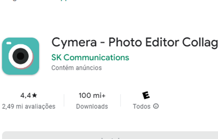 Logotipo Cymera Photo Editor collage
