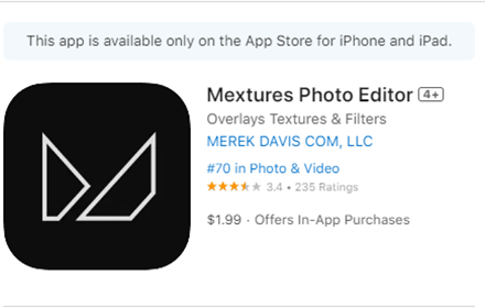 Logotipo Mexture Photo Editor