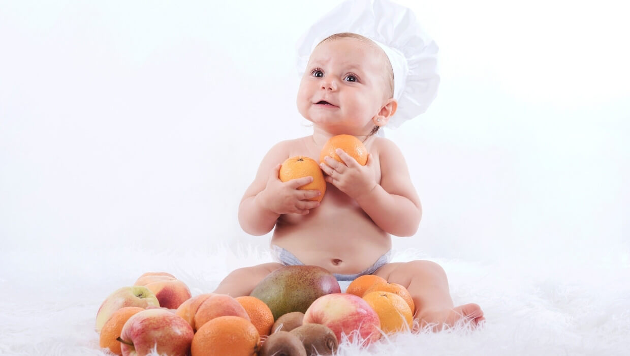 Smash The Fruit ensaio fotográfico Infantil