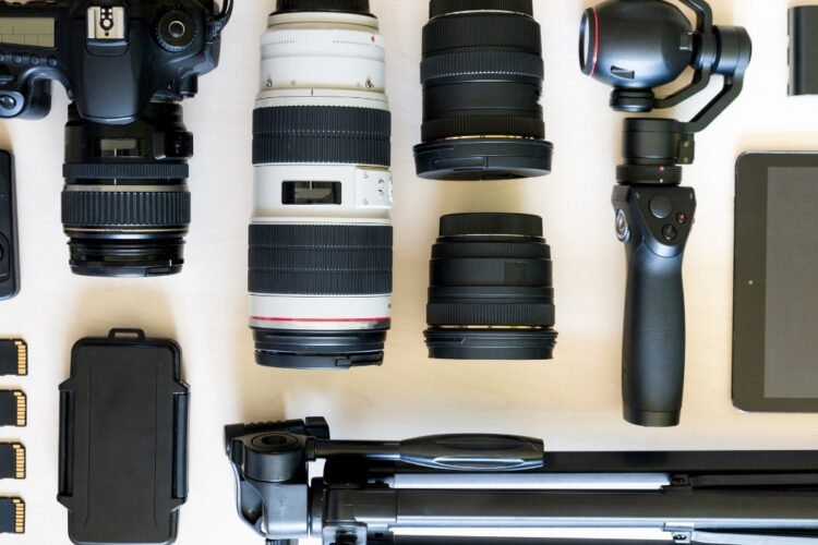 Equipamentos fotográficos