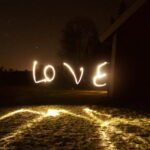Fotografia com efeito Light painting